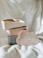 Kumo Nibbler Snack Container in Smokey Blue