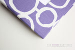 Purple Bubbles Modern Baby Book - Our Story Paper Co.