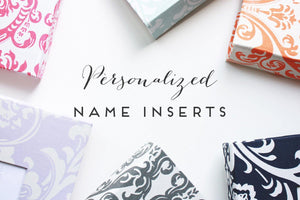 Personalized Name Inserts - Our Story Paper Co.