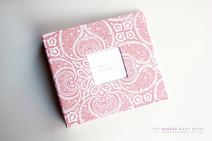 Baby Pink Tibi Modern Baby Book - Our Story Paper Co.
