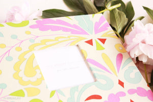 Kumari Fresh Garden Modern Baby Book - Our Story Paper Co.