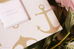 Gold Anchor Keepsake Album - Our Story Paper Co.