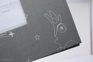 Grey Space Dreaming Keepsake Album - Our Story Paper Co.