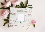 Indian Summer Woodland Modern Baby Book - Our Story Paper Co.
