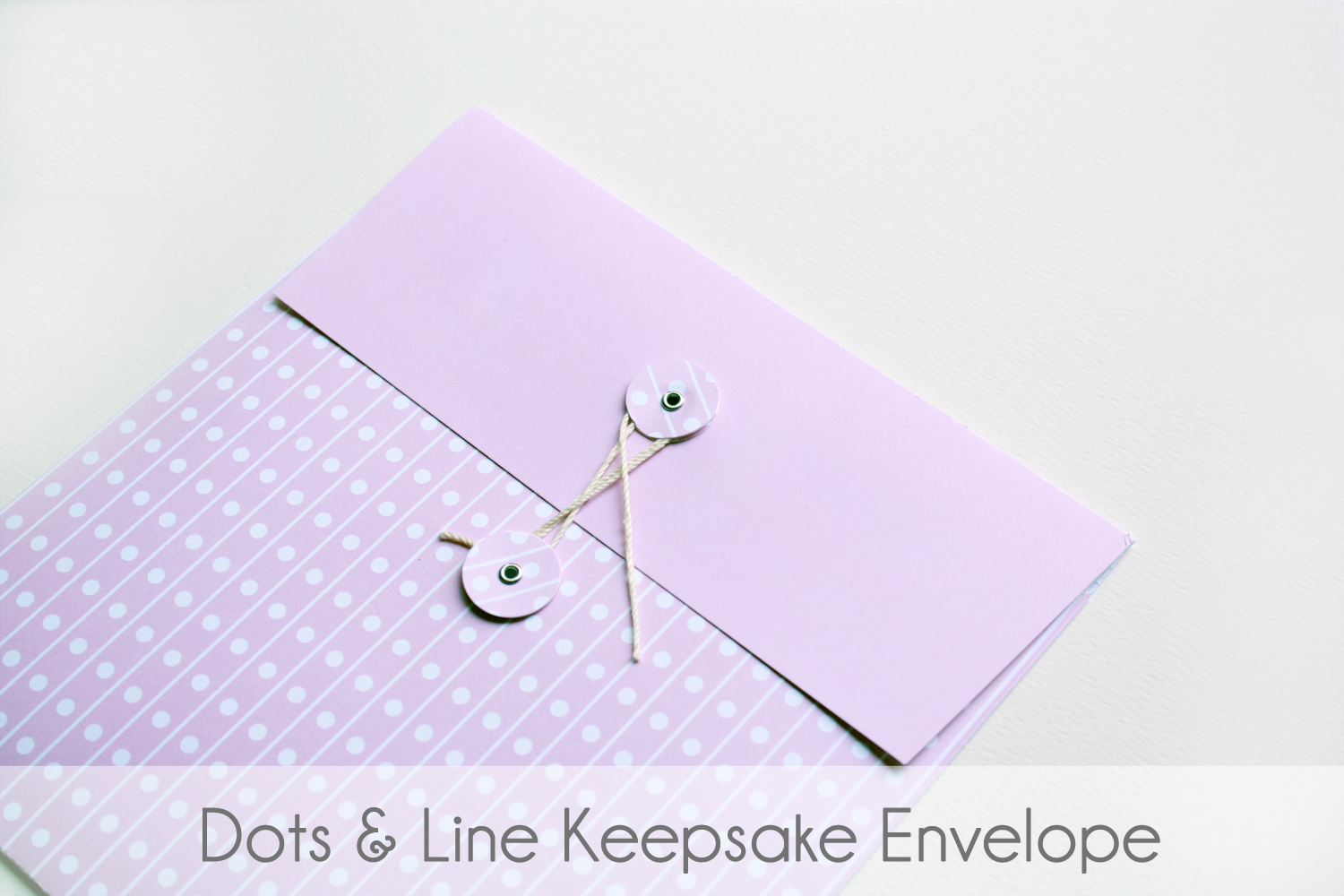 Lines and Dots Keepsake Envelopes - Our Story Paper Co.