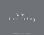Baby's First Outing Pack - Our Story Paper Co.