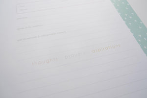 baptism page - Our Story Paper Co.